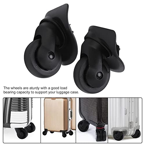 1 Pair Luggage Wheels Replacement, A52 Swivel Wheels for Travel Suitcase