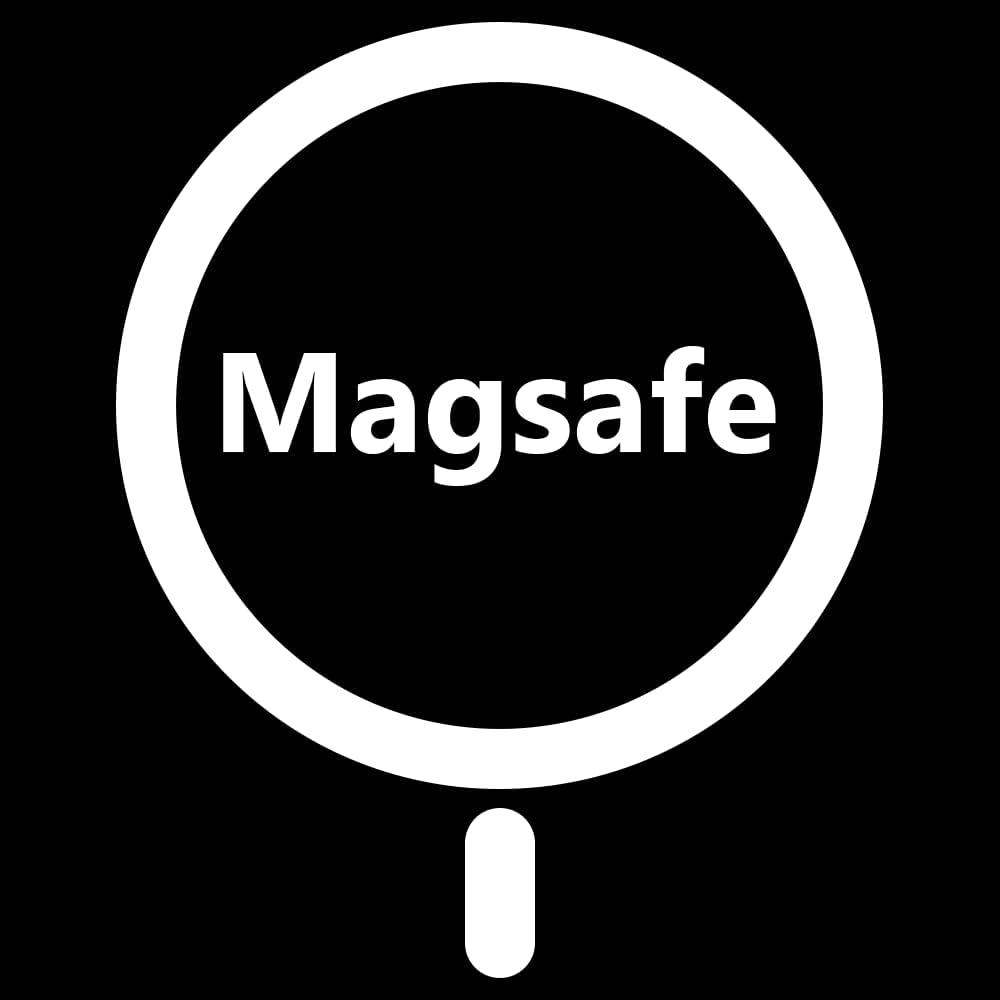 MiiKARE Upgraded Magnetic Airplane Phone Holder Mount for Magsafe, Black
