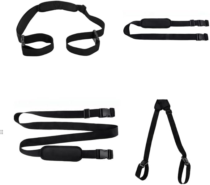 5 Pack Adjustable Carry Strap, Heavy-Duty Universal Shoulder Sling for Luggage, Bags, Sports Gear, Outdoor Equipment – Hands-Free Carrying Solution