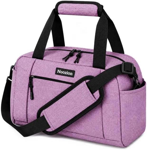Noozion 14 inch Small Gym Bag for Women & Men, Lightweight Carry On Mini Duffle Bag with Multiple Pockets, Sports Bag for Travel and Workout.