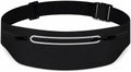 Slim No-Bounce Running Belt - Waterproof Exercise Waist Pack for Marathons, Hiking & Dog Walking - Hidden Travel Money Belt for Phones