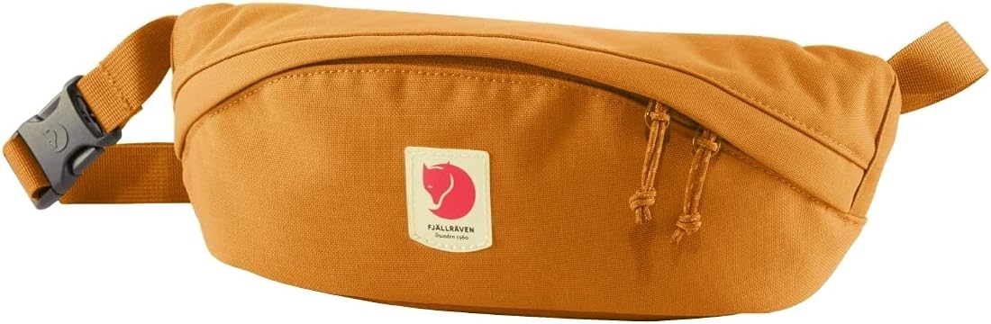 Fjällräven Ulvo Hip Pack Medium - Waterproof Bergshell Fabric, Durable Storage, Adjustable Belt- Hiking, Travel