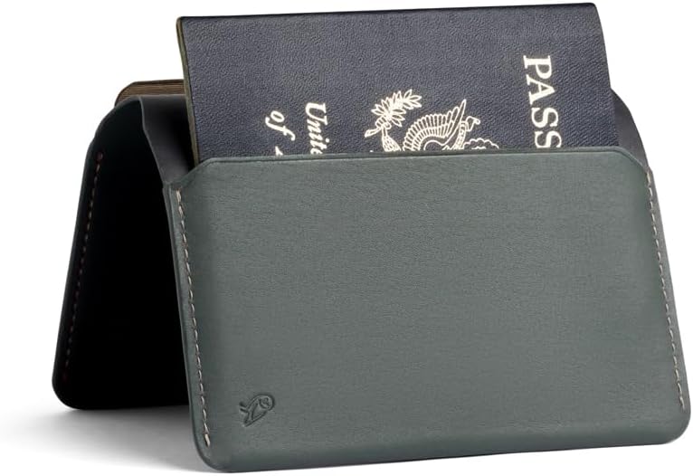 Bellroy Passport Cover, Travel Wallet - Everglade