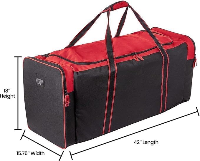 Jetstream Heavy Duty Multi Pocket Durable Sports Gym Equipment Travel Duffel Bag