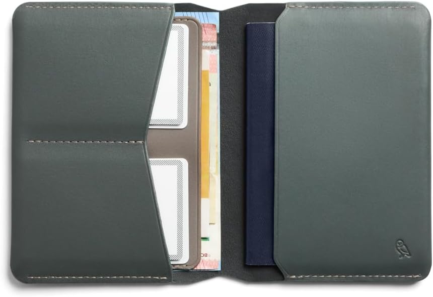 Bellroy Passport Cover, Travel Wallet - Everglade