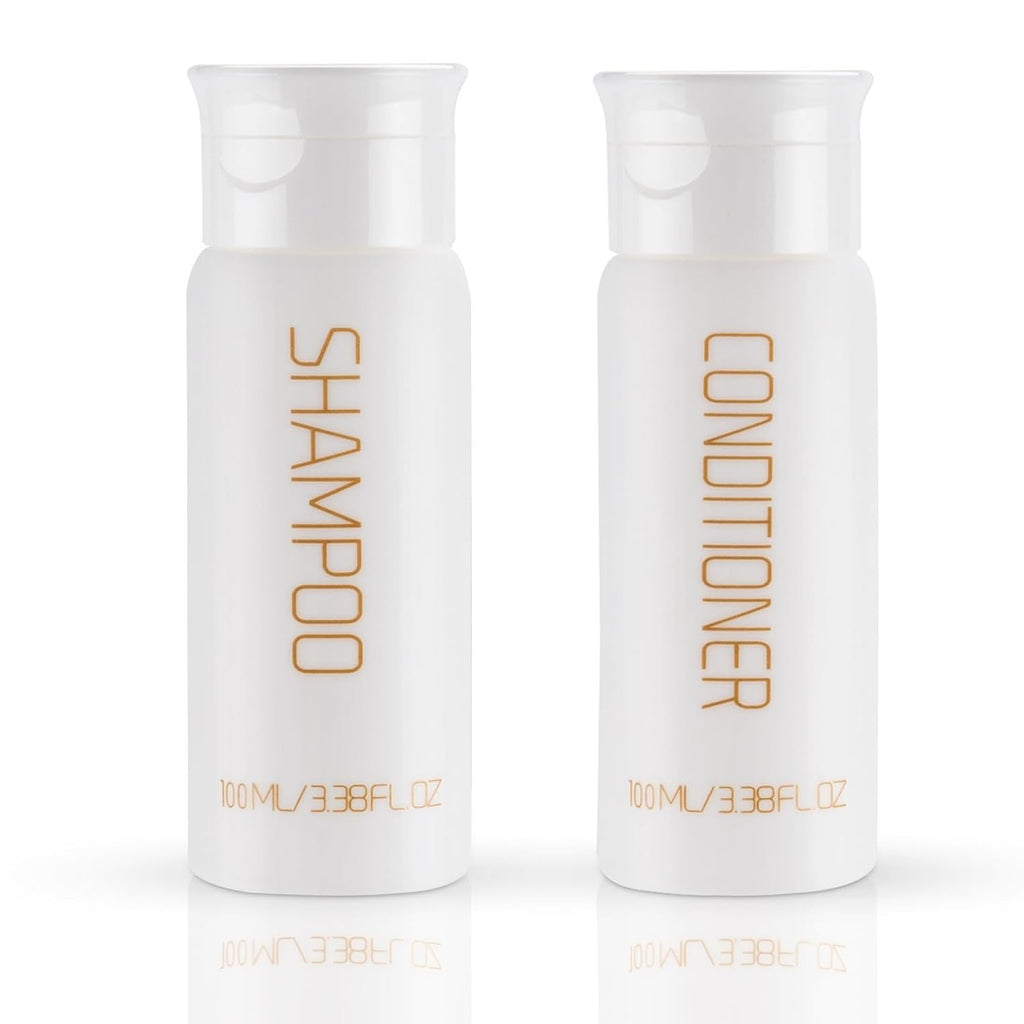 Travel Bottles for Toiletries 2 PCS 3.38 oz Travel Size Containers