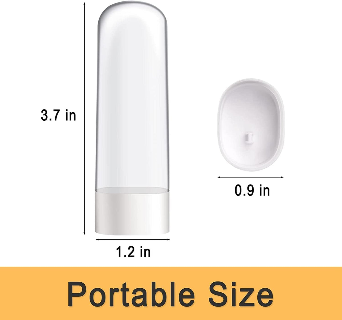 4 Pack Electric Toothbrush Head Holder Storage Case Toothbrush Holder