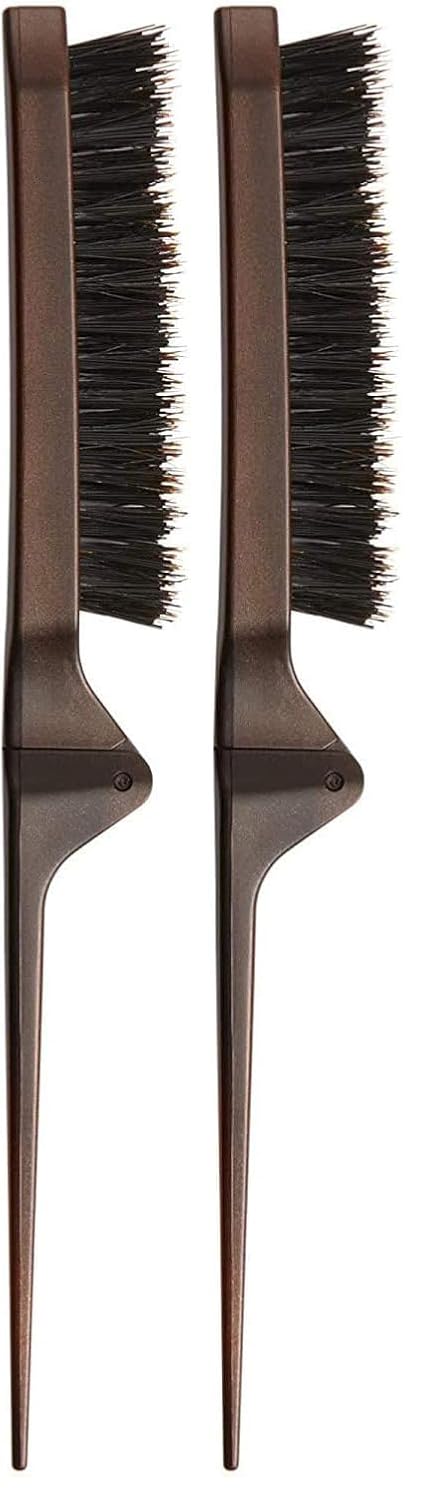 Olivia Garden Style-Up Teasing Hair Brush - Folding Design with Tail for Precise Sectioning