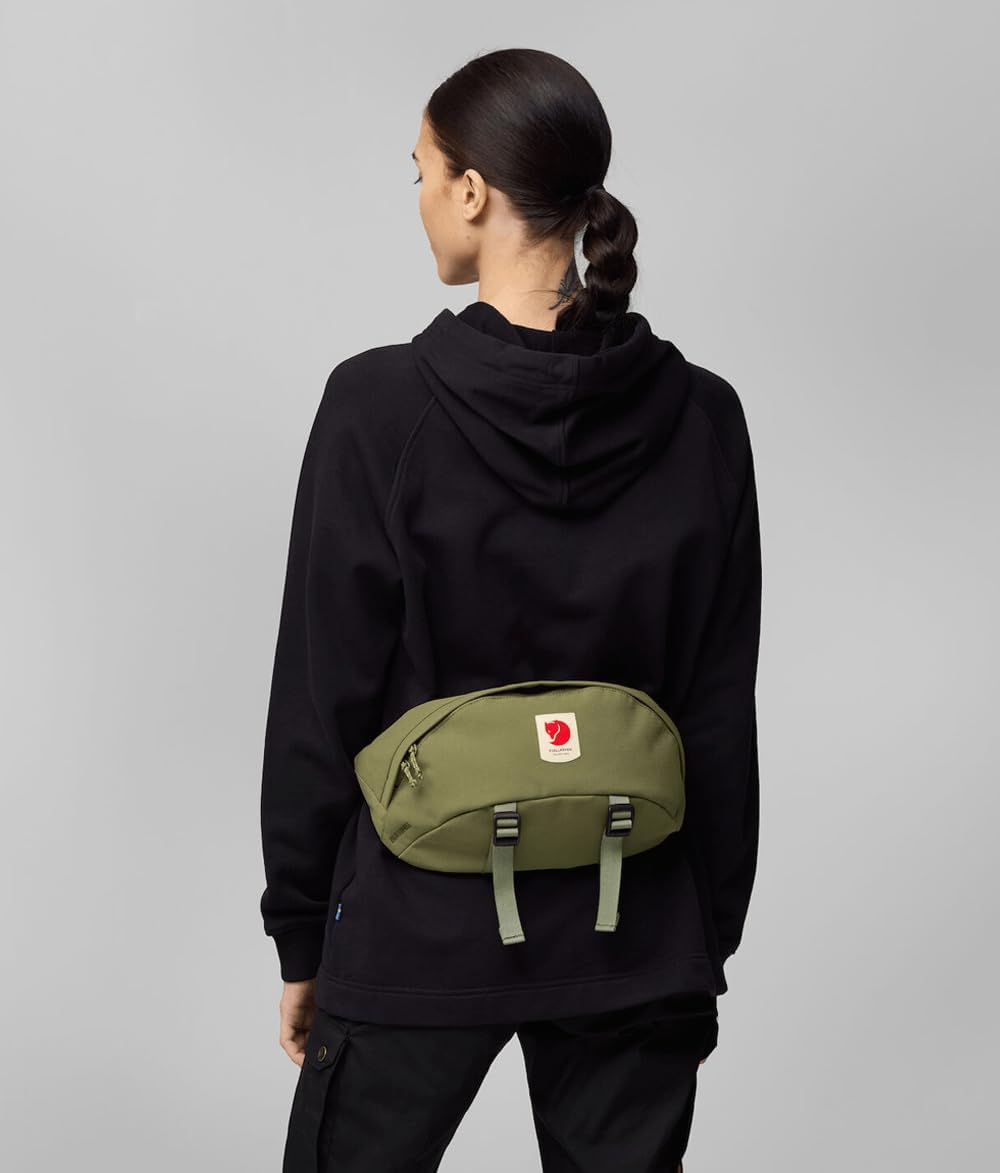 Fjällräven Ulvo Hip Pack Large - Waterproof Bergshell Fabric, Durable Storage, Adjustable Belt - Hiking, Travel