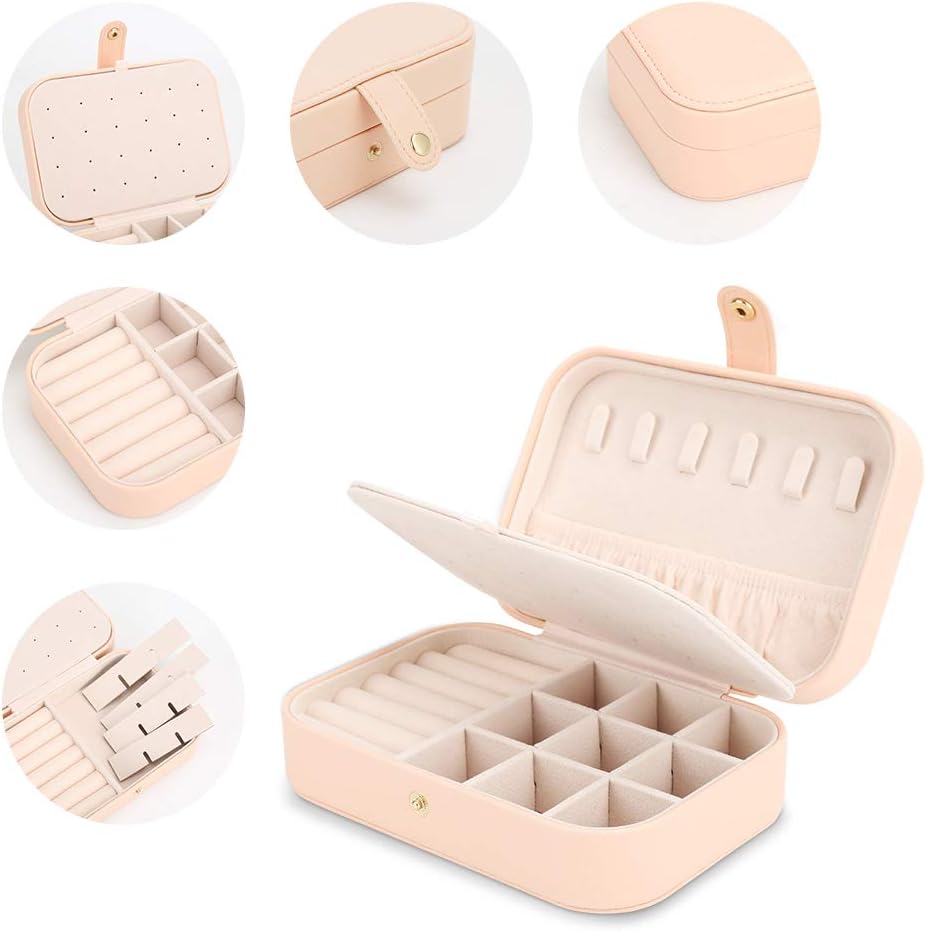 Travel Jewelry Case Jewelry Organizer Box Small Jewelry Storage Case