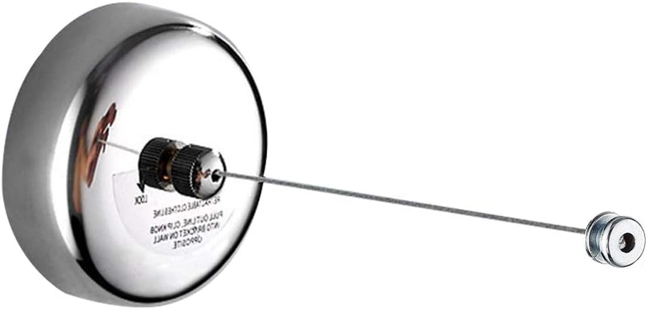 BESy Retractable Clothesline Indoor Laundry Line Clothes Washing Shower