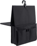 Airplane Seat Back Organizer Travel Storage Bag with Media Holder