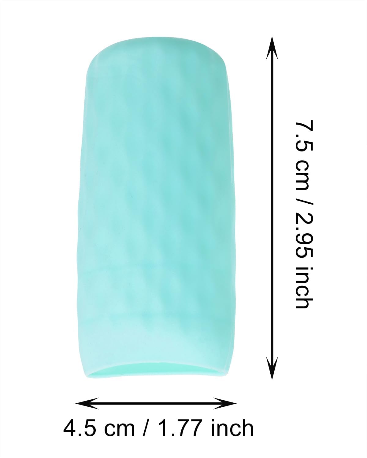 Mini Skater 12pcs Silicone Travel Bottle Cover Reusable Elastic Sleeve Fit Standard Toiletry Container Stretching Bottle Lid Cap for Luggage Bag Suitcase Prevent Leakage Solution (Light Blue)