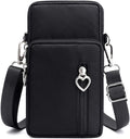 VINAIDA Small Crossbody Wallet Phone Bag Women Mini Crossbody Purse Cell Phone Shoulder Bag Mini Wallet Over Shoulder Strap