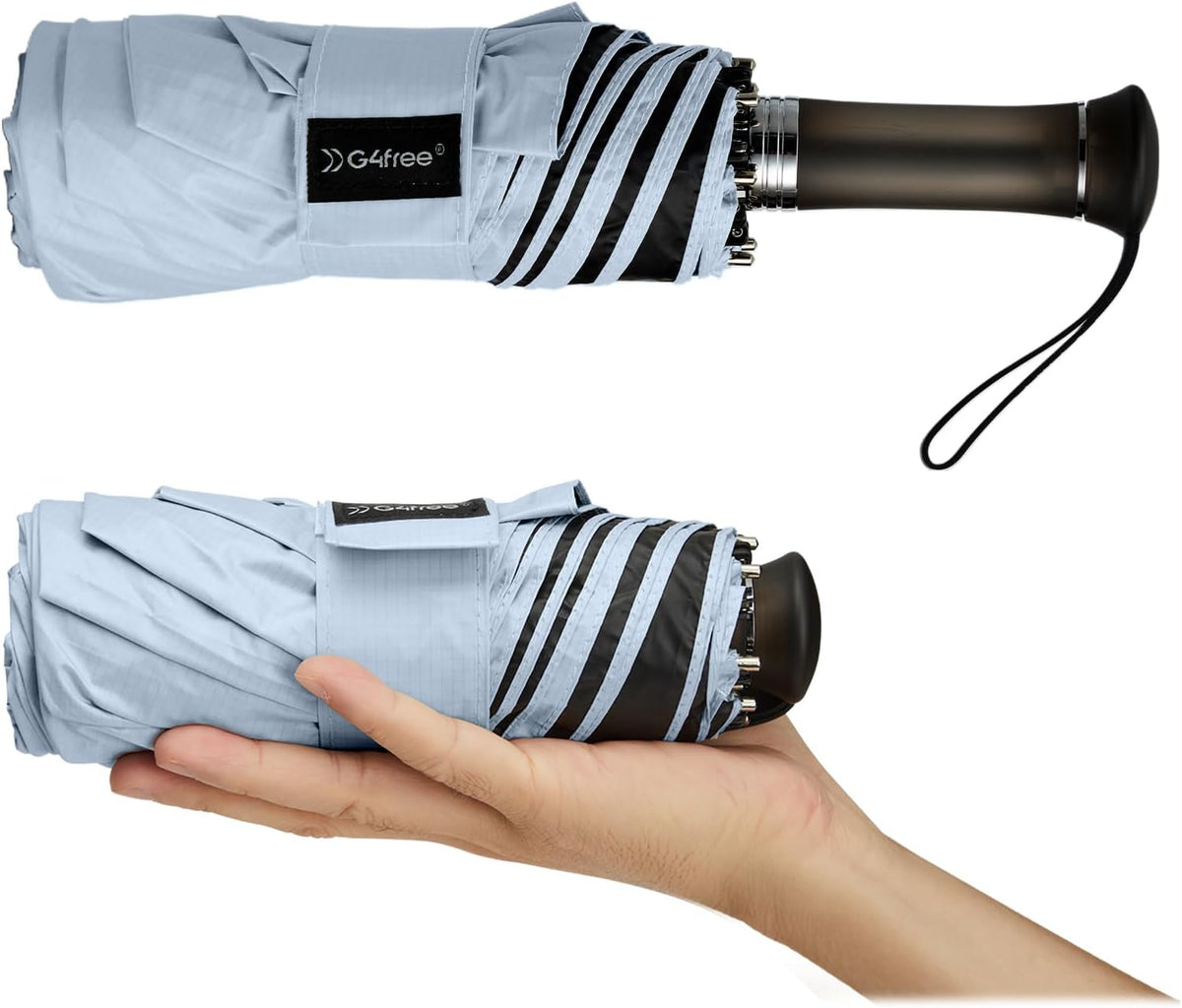 G4Free 46 Inch UPF 50+ Sun Umbrella with Extendable Built-in Handle