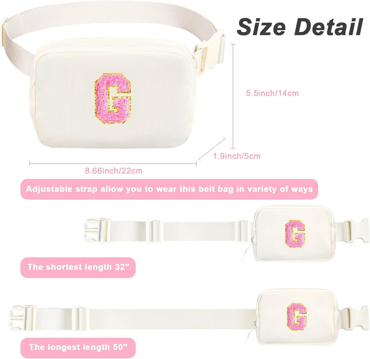 Christmas Birthday Gifts for Girls kids Initial Gift for 4-13 Teens (G)