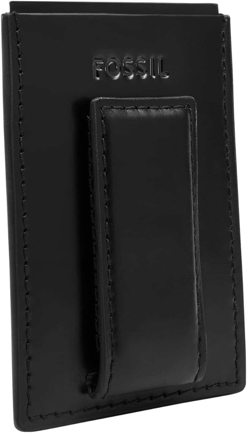 Fossil Men's Derrick Money Clip Card Case Wallet