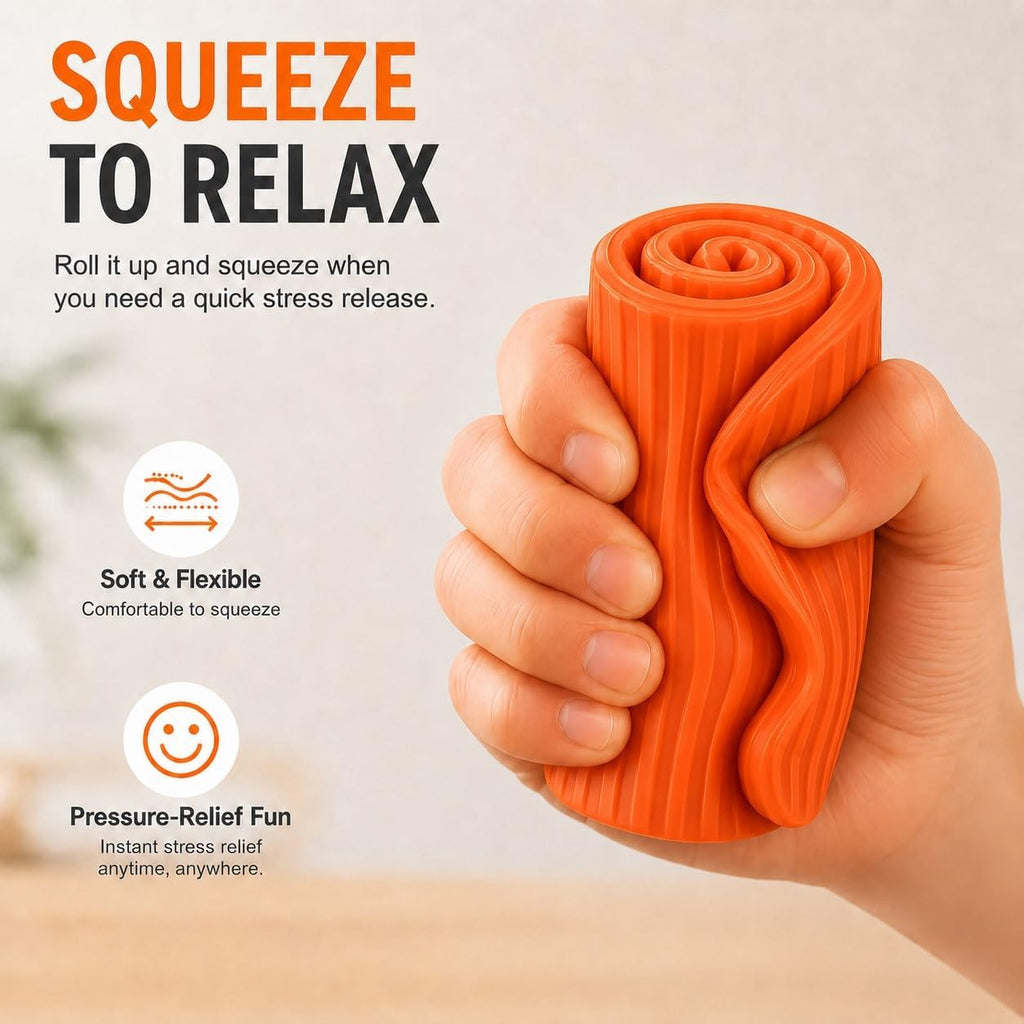 Flexible Silicone Phone Holder, Foldable Stand for Airplane Travel