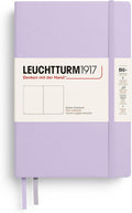 LEUCHTTURM1917 - Notebook Hardcover Paperback B6+ - 219 Numbered Pages for Writing and Journaling (Lilac, Plain)