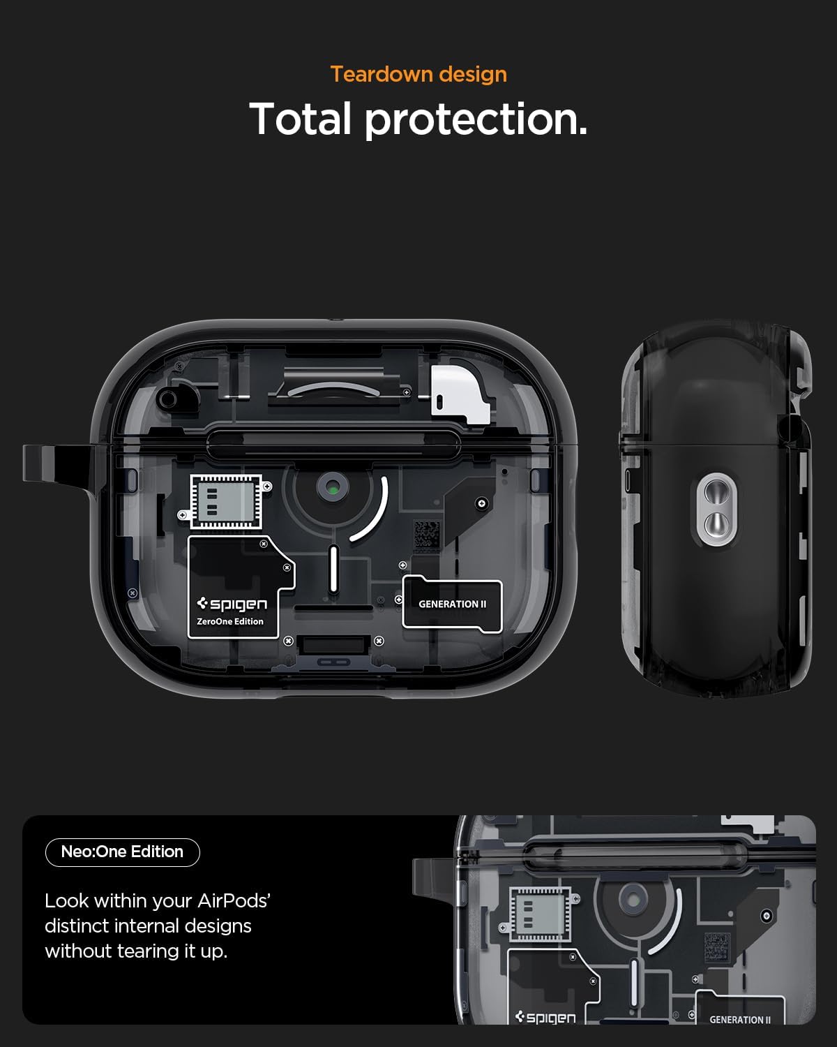 Spigen Ultra Hybrid MagFit Case Designed for AirPods Pro 3 Case (2025)