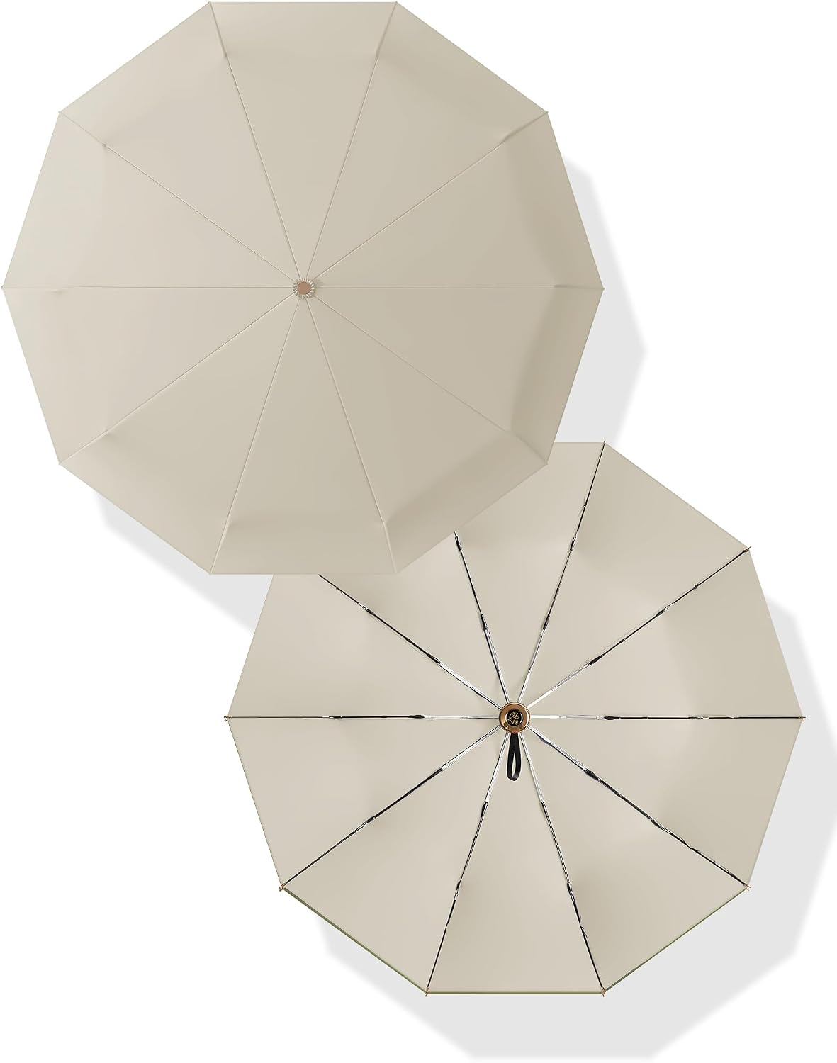 Rain Cats Large 45/50 Inch Umbrellas for rain Strong10 Ribs Fiberglass Umbrella Windproof Wabig Compact Automatic portable Folding Travel Thick Fabric Wood handle