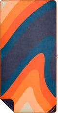 Rumpl Tech Towel, Quick-Dry for Travel, Beach, and Camp, Midnight Sandstone
