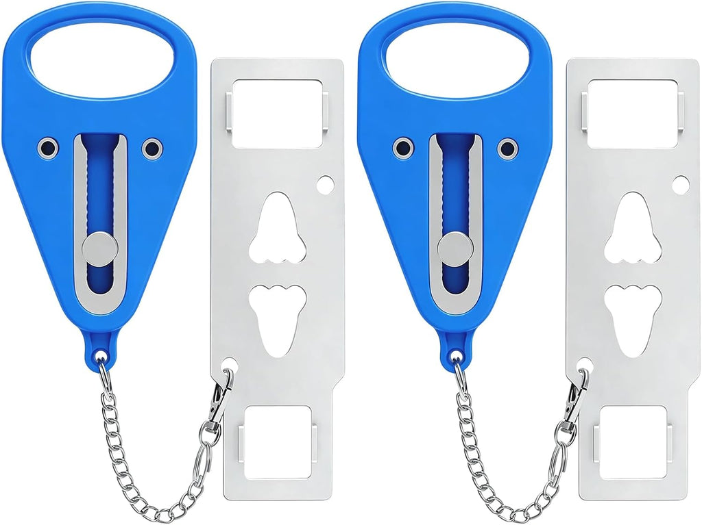 Portable Door Lock for Travel Security Hotel Room Safety Device