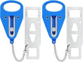 Portable Door Lock for Travel Security Hotel Room Safety Device