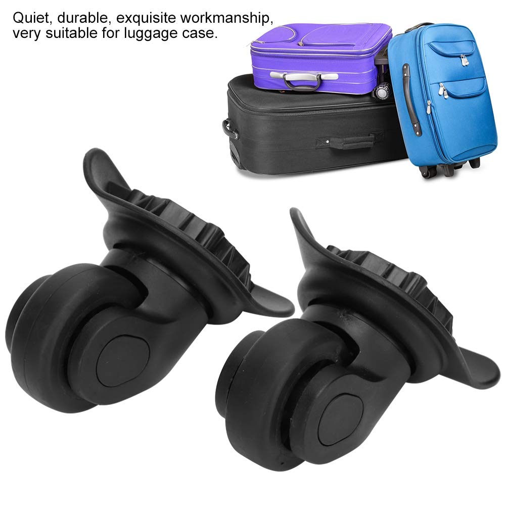 Single Row Universal Wheel, Pair of Drawbar Box Luggage Suitcase Baggage Case Wheel Replacement