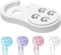 Toothbrush Head Covers & Toothbrush Holder for Oral B & iO Series, Multicolor and White