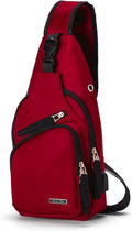 Seoky Rop Men Women Sling Backpack Shoulder Chest Crossbody Bag