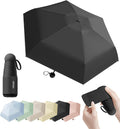 Mini Travel Folding Umbrella for Women, Kids/7cm Wide Strap/UPF50+/Compact