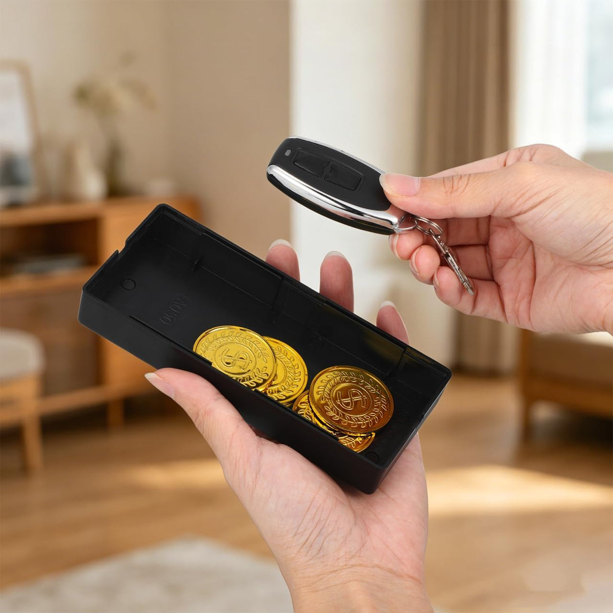 Homoyoyo Diversion Fake Charger Storage Box Container Discreet Fake 2 Pack, Wall Plug and Laptop Charger Hidden Compartment Containers, Secret Stash Money Hider for Cash Jewelry Keys Home Travel Black