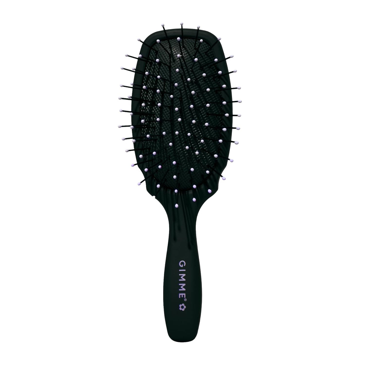 Gimme Hair Brush Mini Travel Detangler, Thick Hair, Black