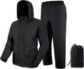 Rain Suit, Rain Gear for Men Waterproof, Camo Rain Jacket, Lightweight Rain Coat