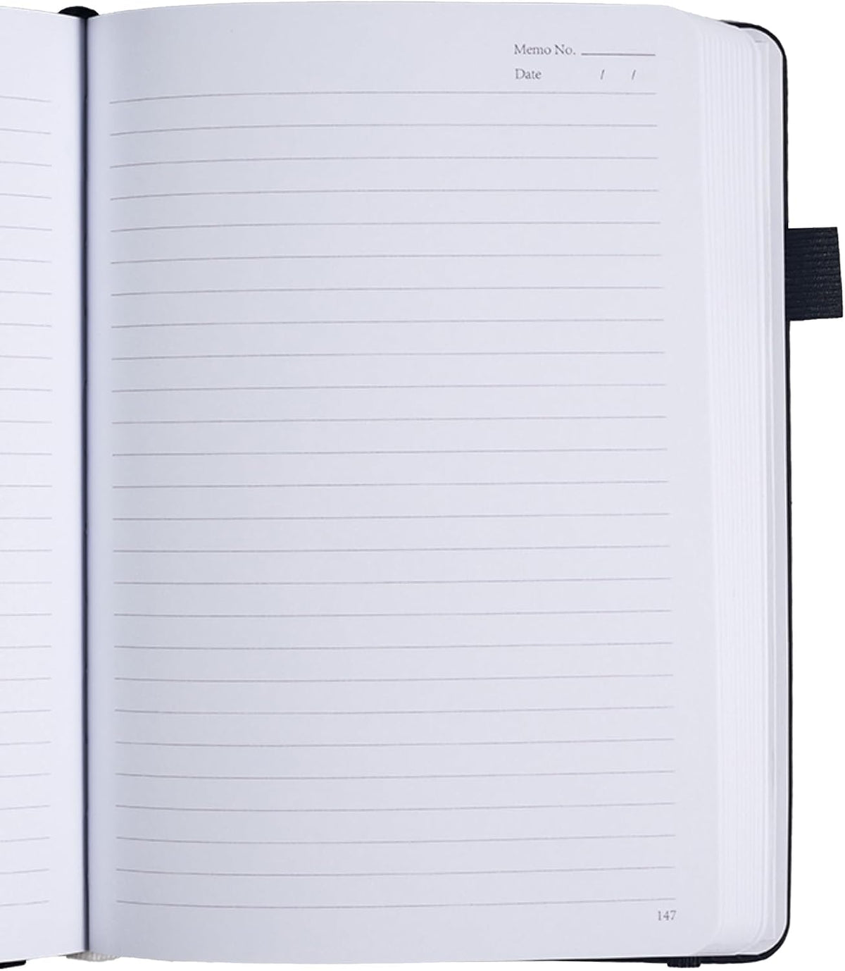 TIEFOSSI Lined Notebook, 100gsm Thick Paper, Hardcover College Ruled Journals for Women Men, 320 Numbered pages, for Travel, School and Office Use