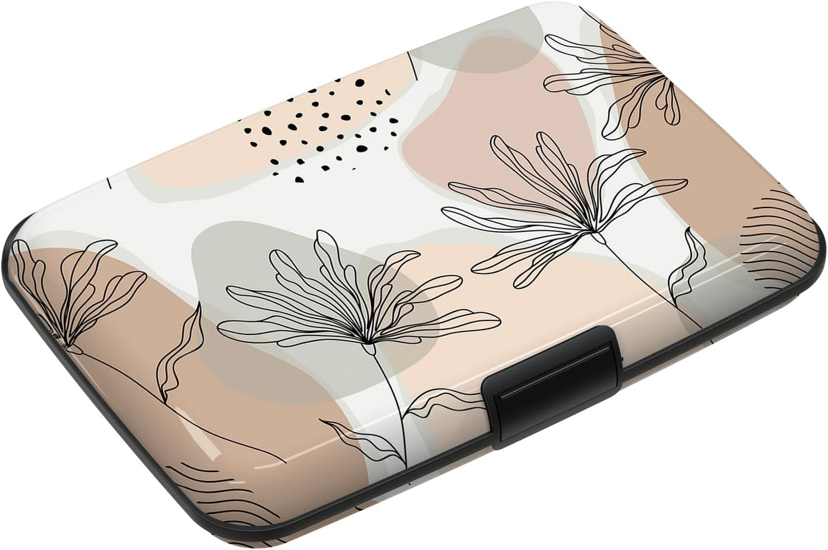 RFID Blocking Credit Cards Holder Mini Metal Business Card Case
