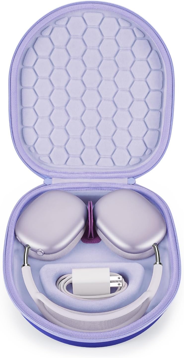 Smart Case for Apple AirPods Max 2 Supports Sleep Mode, Hard Travel Bag