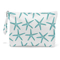 Fokongna Wet Dry Bag for Travel, Makeup, Swimsuit, Beach, Pool, Diapers, Yoga, Gym Clothes - Zipper Pouch for Women, Sister, Friends - Ocean Sea Shells Starfish Design