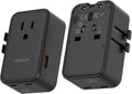 TESSAN 20W International Power Adapter, Black