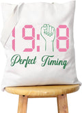 WCGXKO Sorority Gift Sorority Tote Bag Sorority Merchandise (Perfect 08 tote)
