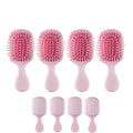 4pcs Mini Wet Hair Brush, Travel Detangling Hair Brushes for Women & Girls