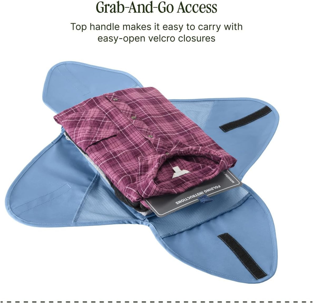 Eagle Creek Pack-It Reveal Garment Folder, Medium, Blue Dawn