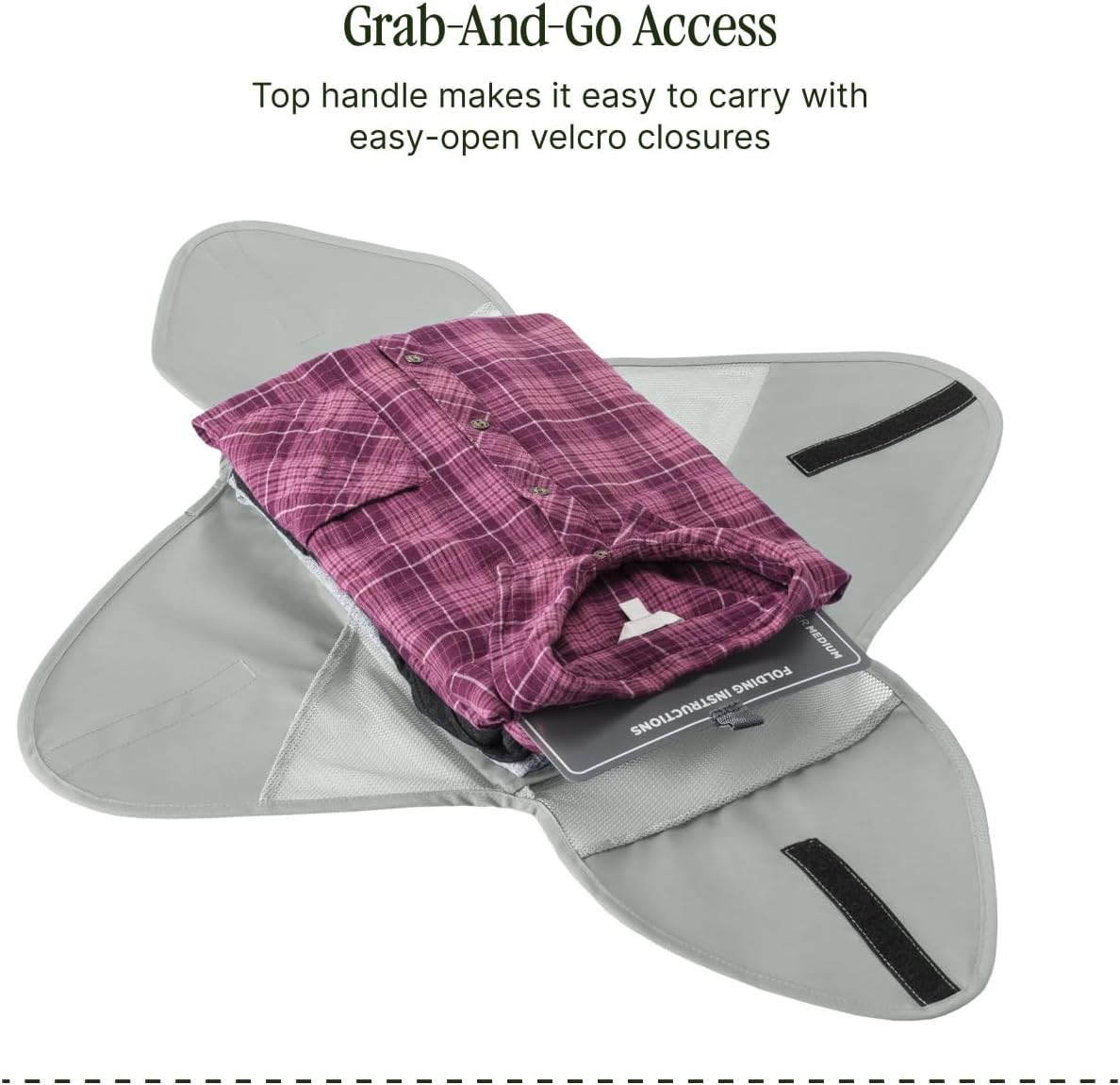 Eagle Creek Pack-It Reveal Garment Folder, Medium, Storm Grey