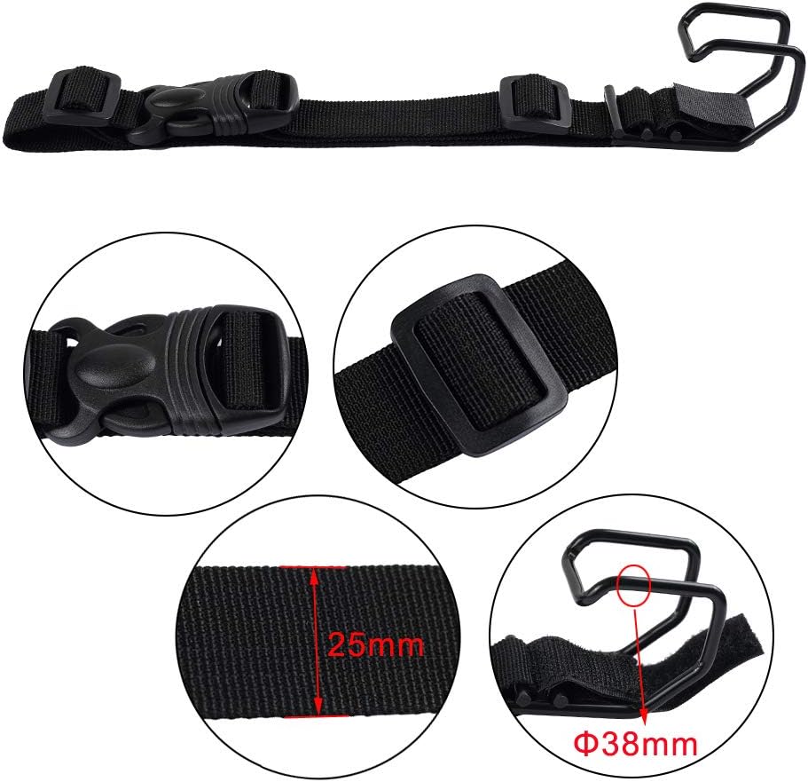 Vigorport Luggage Hook Strap, J Hook for Add A Bag Luggage Travel Essential