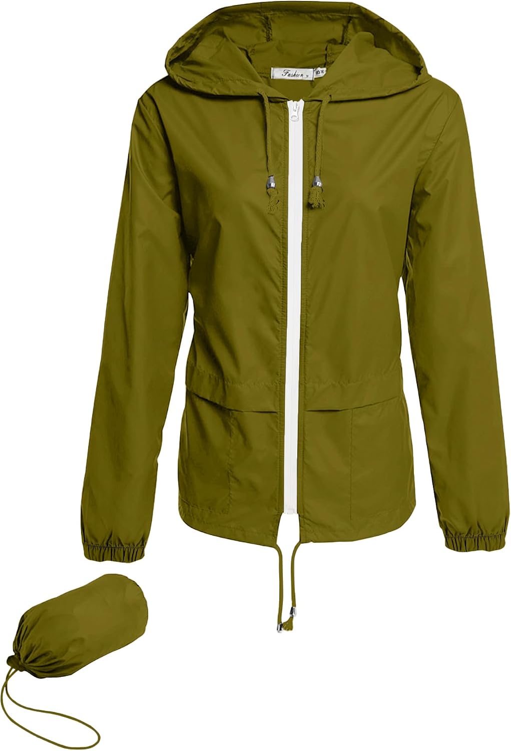 Hount Women Rain Jacket Lightweight Waterproof Packable Raincoat with Hood