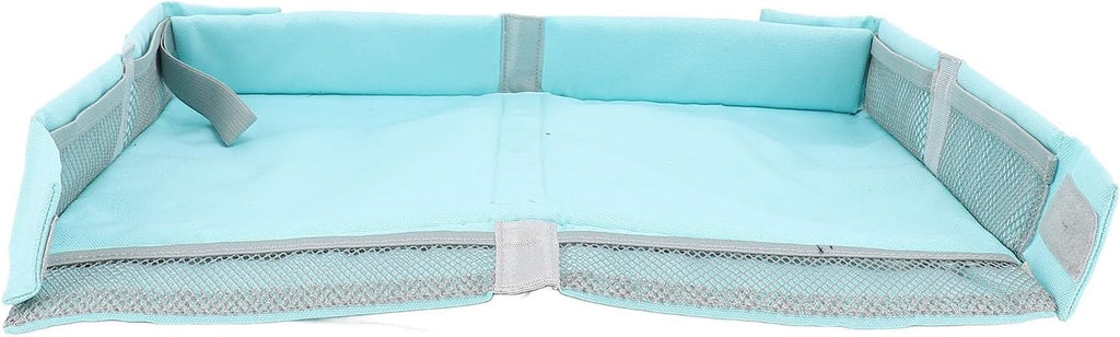 Foldable Travel Tray Cover, 15 X 10 X 2 in, Polyester Fiber (Green)