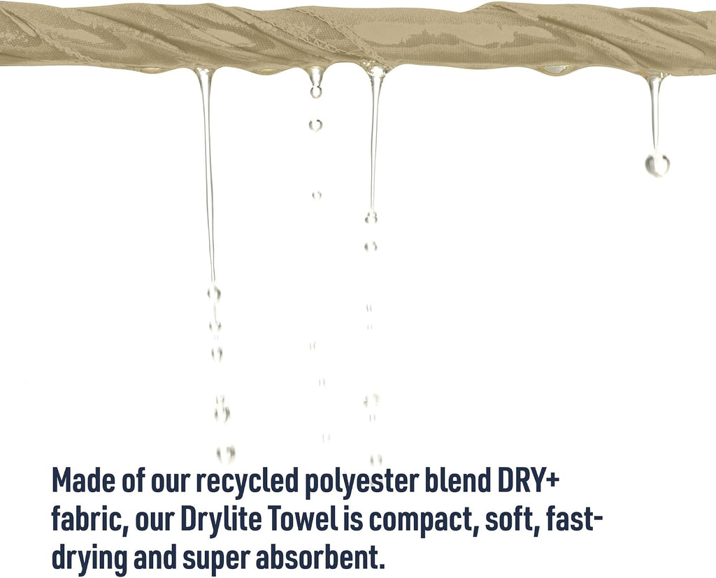 Sea to Summit Drylite Towel, Lightweight Camping and Travel Towel