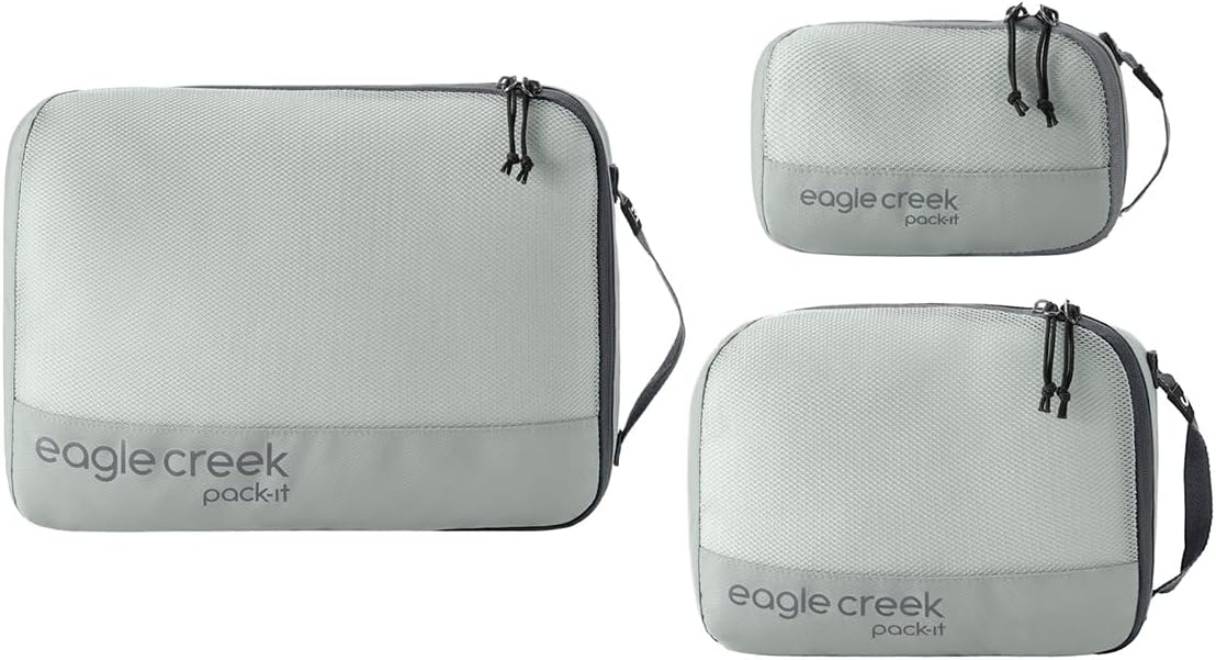 Eagle Creek Pack-It Reveal Cube Set, XS/S/M, Storm Grey