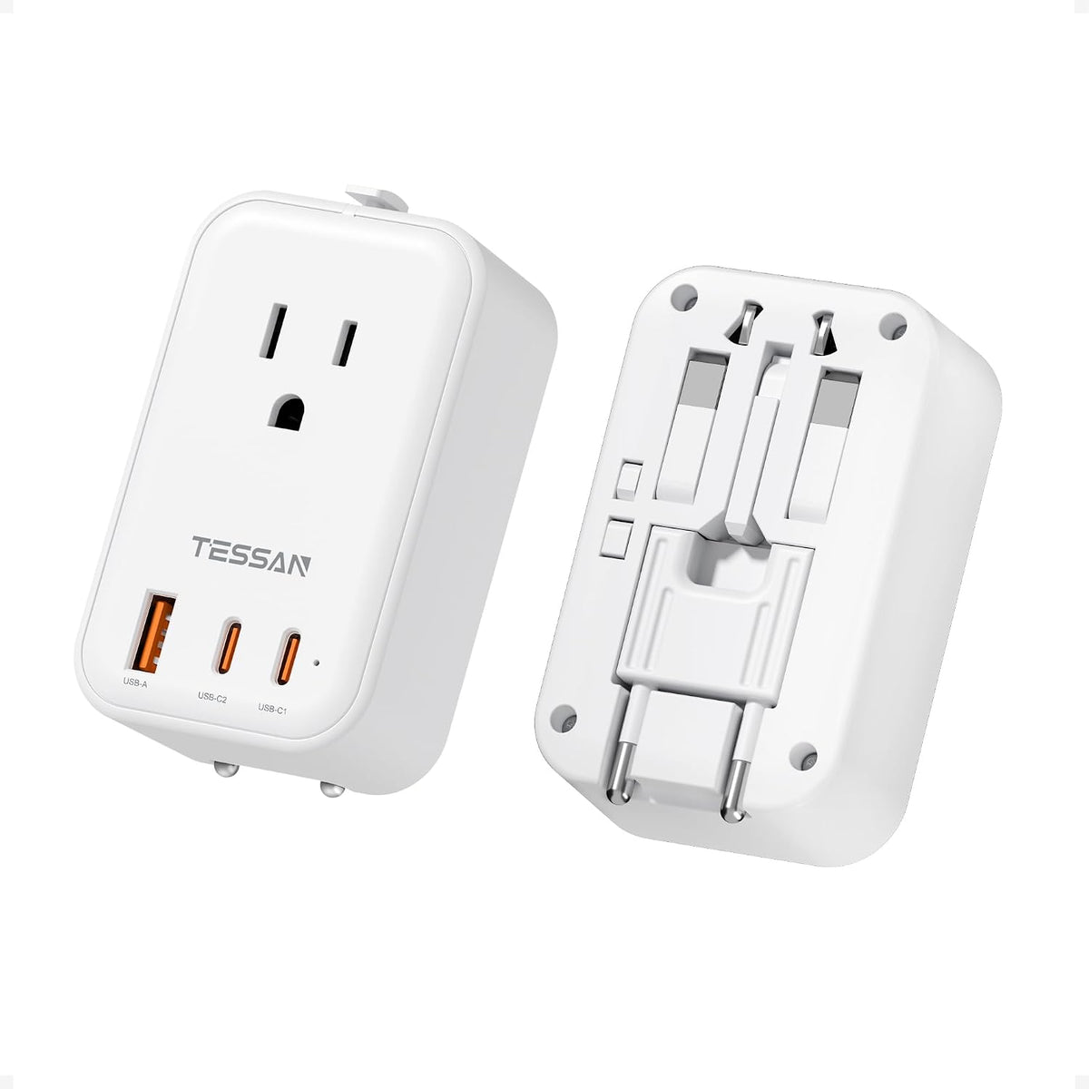 TESSAN Universal Travel Adapter PD 20W, White